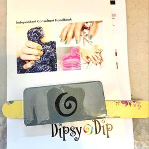 Dipsy Dip Complete starter kit for finger nails, NWT, Red Red Wine